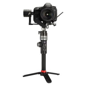 AFI D3 3-assige handheld gimbalstabilisator, verbeterde camera videotriepoot W / focustrekkop en zoom Vertigo Shot voor DSLR (zwart)