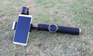 AFI V5 3-assige handheld gimbal voor IPhone & Android smartphones - Intelligente APP-bedieningselementen voor automatische panorama's, time-lapse en tracking